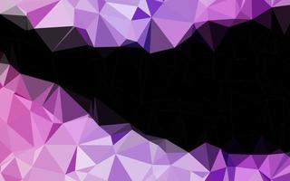 Light Purple vector abstract mosaic pattern.