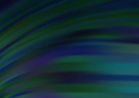 Dark BLUE vector pattern with bent ribbons.