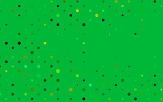 Light Green, Yellow vector template with circles.