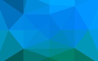 Light BLUE vector triangle mosaic template.