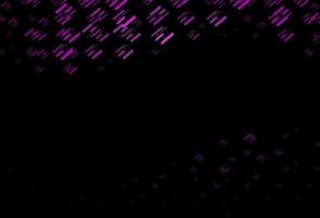 Dark Purple vector backdrop with long lines.