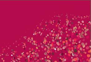 Light Red, Yellow vector template with lava shapes.