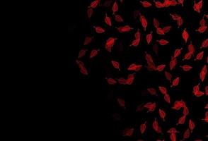 Dark Red vector sketch backdrop.