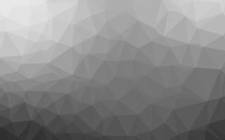 Light Silver, Gray vector abstract polygonal texture.