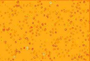 Light Yellow, Orange vector layout with circle shapes.