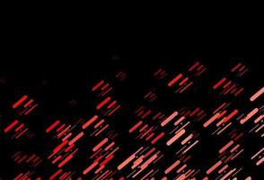 Dark Red vector background with straight lines.