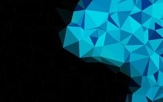 Light BLUE vector abstract mosaic background.