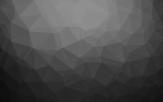 Dark Silver, Gray vector abstract mosaic background.