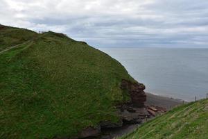 Rolling Green Hills Down to the Irish Sea in St Bees photo