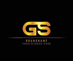 Gs Logo Stock Vector (Royalty Free) 602156873 Shutterstock