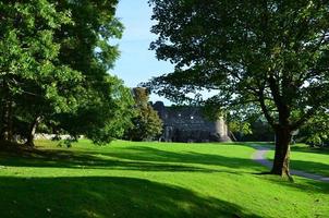 Ruins of Dunstaffnage Castle in Scotland photo