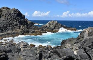 Aqua Waters Along the Coast of Aruba photo