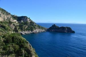 Gorgeous Seascape Along the Amalfi Coast in Italy photo