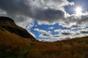 Gorgeous Clouds Over Arthur's Seat photo