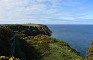 Amazing Scenic Views of Coastal Sea Cliffs in St Bees photo