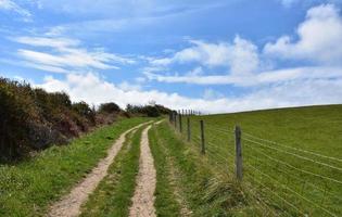 Dirt Pathway Marking the Coast to Coast Walk photo