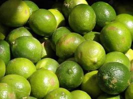 Ripe Limes at a Market photo