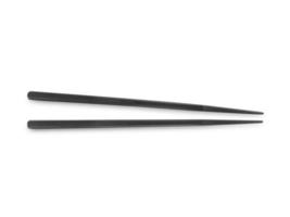Chopsticks isolated on white background photo