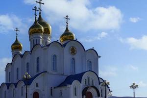 catedral en nombre de la santa trinidad dadora de vida. petropavlovsk-kamchatsky foto