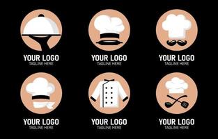 Chef Logo Set vector