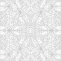 white line mandala background vector