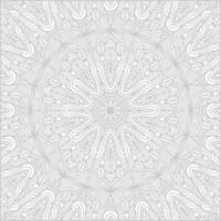 white line mandala background vector