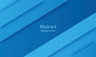 Abstract blue gradient stripes background. 3D shapes gradient blue premium vector. Eps10 vector