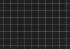 black grid notebook paper texture, clean squared blank sheet vector