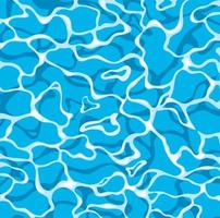 Texture of water. Blue water texture background vector