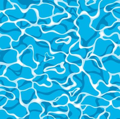 Texture of water. Blue water texture background