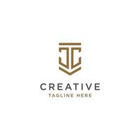 logo design inspiration for companies from the initial letters of the CC logo icon. -Vector vector