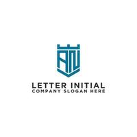logo design inspiration for companies from the initial letters of the AN logo icon. -Vector vector