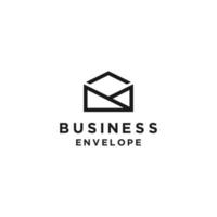 logo design icon BUSINESS EMPLOPES inspiration for companies. -Vector vector