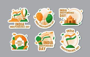 India Independence Day vector