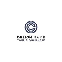 C Design logo, elegant, trendy, artistic alphabet logo icon. - Vector