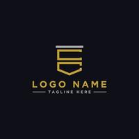 inspiración para el diseño del logotipo para empresas a partir de las letras iniciales del icono del logotipo cc. -vector vector