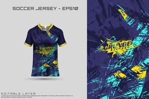 Sports jersey design. Sports design for football, racing, gaming jersey. Vector. vector