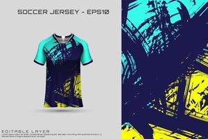 Sports jersey design. Sports design for football, racing, gaming jersey. Vector. vector