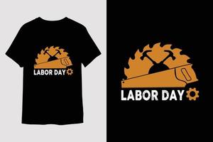 Labor day t-shirt design vector