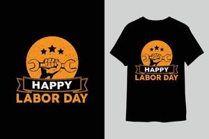 Labor day t-shirt design vector