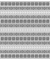 Geometric ethnic tribal seamless pattern. Background for fabric, wallpaper, card template, wrapping paper, carpet, textile, cover. ethnic tattoo style hawaiian pattern vector