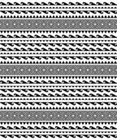 Geometric ethnic tribal seamless pattern. Background for fabric, wallpaper, card template, wrapping paper, carpet, textile, cover. tattoo style pattern vector