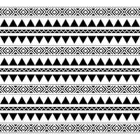 patrón geométrico tribal étnico sin costuras. fondo para tela, papel tapiz, plantilla de tarjeta, papel envolvente, alfombra, textil, cubierta. patrón hawaiano estilo tatuaje étnico vector