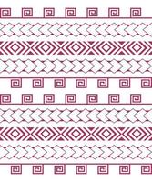 patrón geométrico tribal étnico sin costuras. fondo para tela, papel tapiz, plantilla de tarjeta, papel envolvente, alfombra, textil, cubierta. patrón hawaiano estilo tatuaje étnico vector