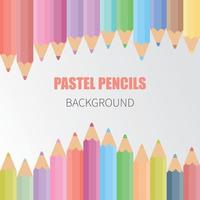 Various colored pencils with eraser 6444274 Stock Photo at Vecteezy