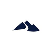 plantillas de logotipo de montaña. diseño de ilustración de icono de vector de plantilla de logotipo de montaña