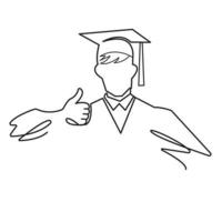 Graduation vector design, eps , illustration