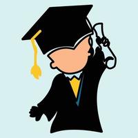 Graduation vector design, eps , illustration