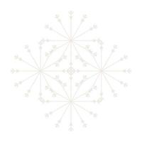 icono de símbolo de encaje de círculo redondo de mandala. plantilla de mandala oriental abstracta. icono de elemento elegante patrón arabesco estilo yoga vector