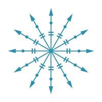 Mandala Round Circle Lace Symbol Icon. Abstract Oriental Mandala Template. Yoga Style Arabesque Pattern Elegant Element Icon vector